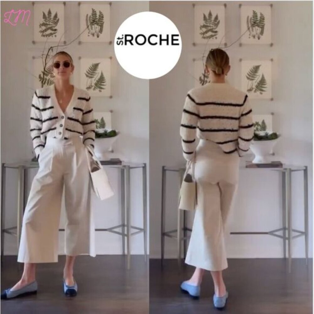 COPY - St roche cordell pant wide leg pearl size 6 - Picture 3 of 5